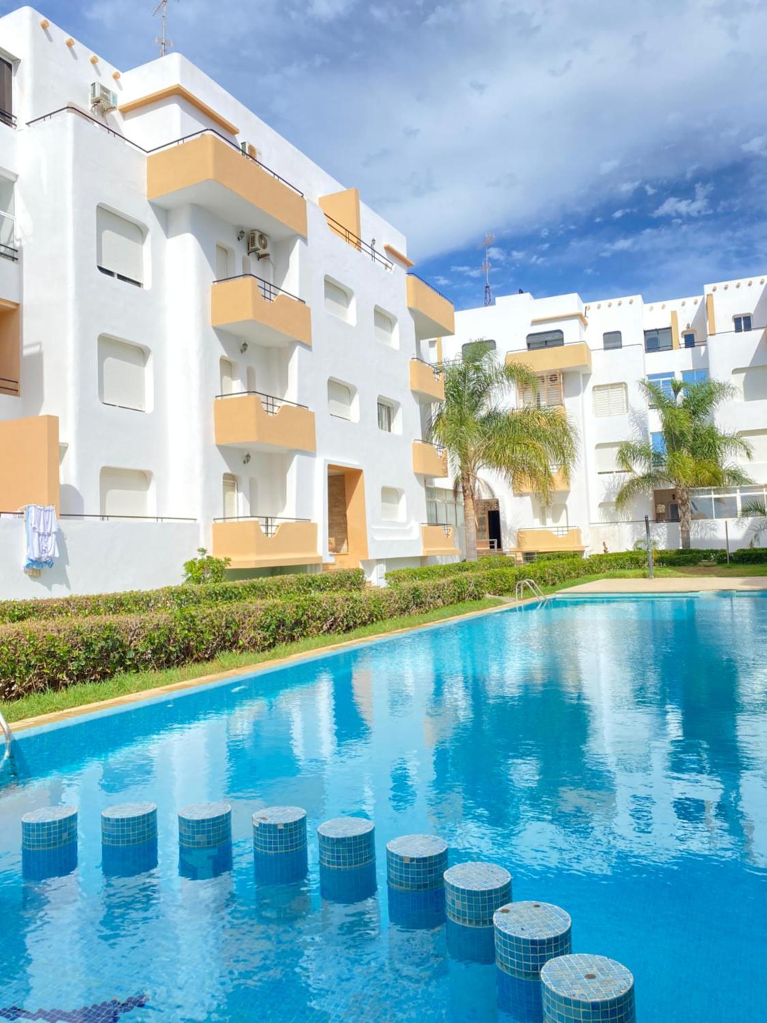Residence Achakar Hill Elegant Appartement Avec Piscines Tanger Luaran gambar